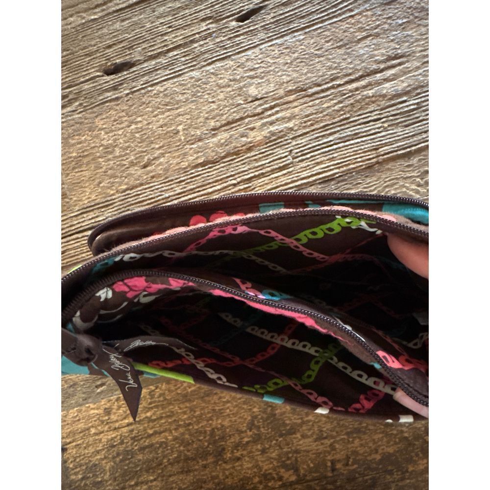 Vera Bradley Quilted Floral Crossbody Bag - Picture 6 of 7